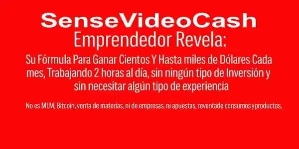 Sense Video Cash - Marketing Y.